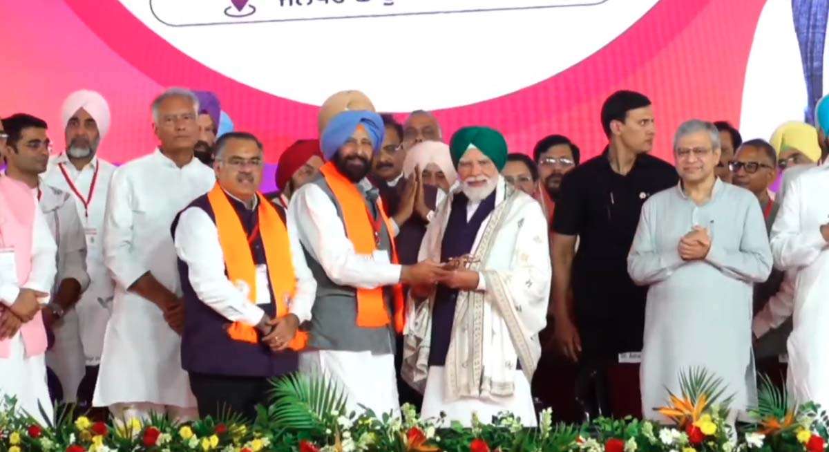 ਪੰਜਾਬ ਦੇ ਵਿਕਾਸ ਲਈ ਕੇਂਦਰ ਅਤੇ ਸੂਬੇ ’ਚ ਇਕ ਹੀ ਪਾਰਟੀ ਦੀ ਸਰਕਾਰ ਹੋਣਾ ਜ਼ਰੂਰੀ : ਨਰਿੰਦਰ ਮੋਦੀ